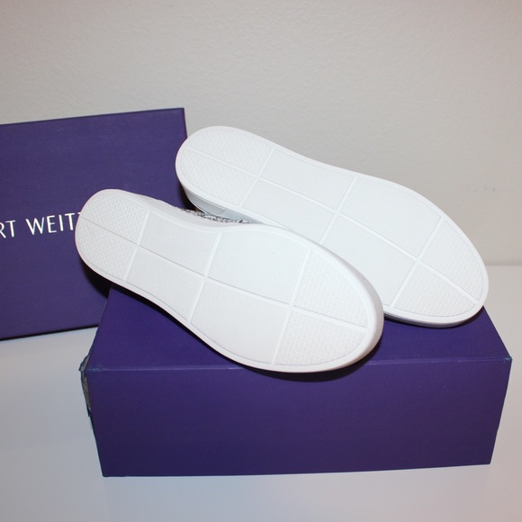 Authentic Stuart Weitzman Nuggie Slip-on Sneakers - Picture 4 of 6